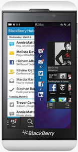 BlackBerry Z10 white
